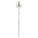 A SPANISH BROADSWORD, DATED 1801