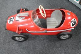 A mid twentieth century Triang ' Vanwall' child's pedal racing car