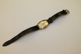 A heavy 18ct gold Tudor Princess date automatic self winding watch,