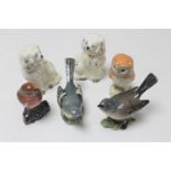 Four Beswick bird figures : Barn Owl,