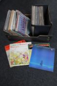 A box of LP's - Classical, Jazz,