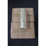 Four boxes of 144 (total) rolls of clear packing tape