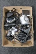 A collection of Sat navs and parts - Garmin,