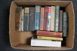 A box of antique and later children's books - Novels etc