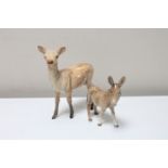 A Beswick doe and a donkey