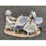 A Lladro figure, Jazz Duo 5930, boxed. CONDITION REPORT: In good condition.