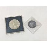 A silver William IV East India Company One Rupee 1835,