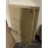 Two boxed flat packed kitchen cabinets