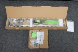 A G-Tech cordless hedge trimmer, model number HT20, as new,