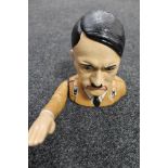 A cast iron novelty Hitler nutcracker