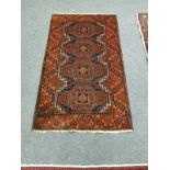 An Afghan rug,