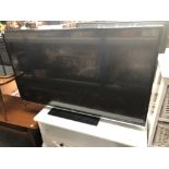 A JVC 49 inch LED smart TV