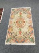 An Iranian Kirman rug,