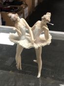 A Lladro figure, Dress Rehearsal, boxed, (a/f).