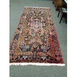 A Persian Nahavand carpet,