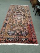 A Persian Nahavand carpet,