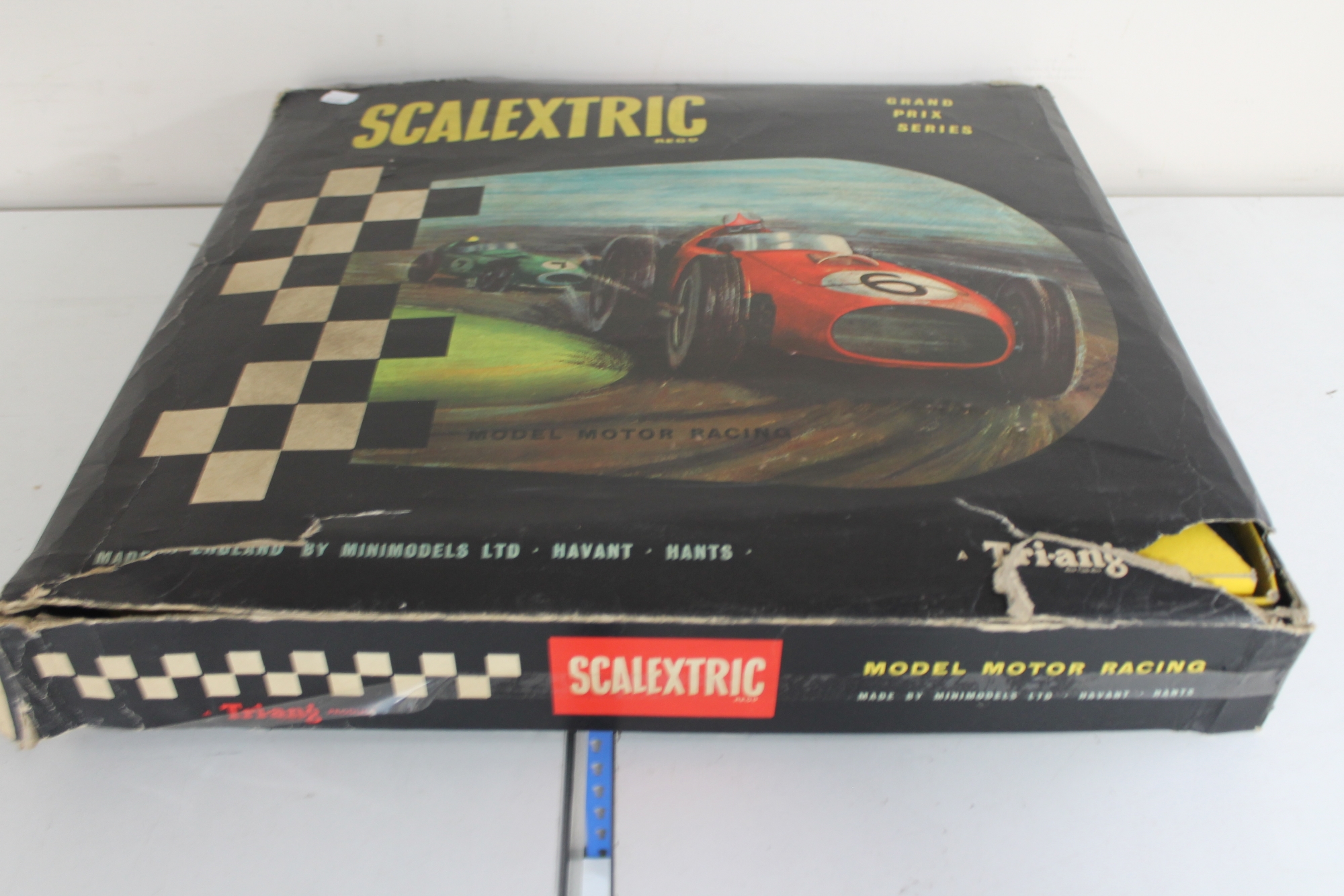 A vintage Grand Prix Series Scalextric set