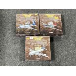 Three boxed Corgi Aviation Archive air craft