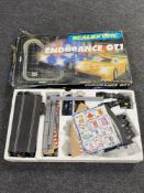 A boxed Scalextric Endurance GTi race set