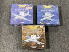 Three boxed Corgi Aviation Archive air craft