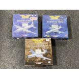 Three boxed Corgi Aviation Archive air craft