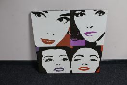 A pop art print