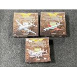 Three boxed Corgi Aviation Archive air craft