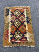 A Maimana Kilim rug,