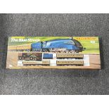 A boxed Hornby Railways The Blue Streak electric train set