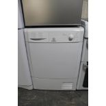 An Indesit condenser dryer