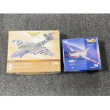 Two boxed Corgi Aviation Archive model aircraft