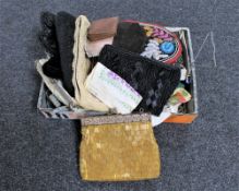 A good collection of early 20th century beaded hand bags and purses,