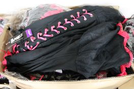 A quantity of Phaze rose bodices