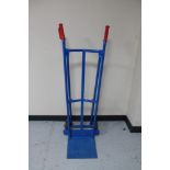 A heavy duty twin handled sack barrow (blue)