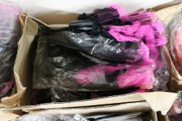 A quantity of Phaze frilled leather look skirts