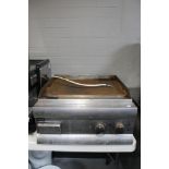 A Lincat stainless steel electric griddle