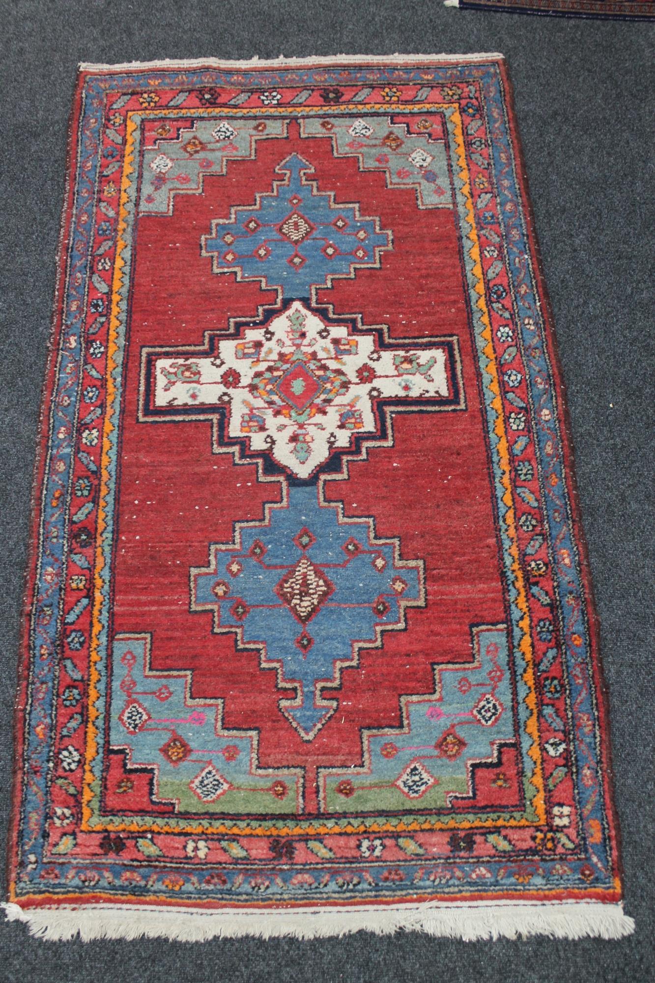 An Iranian rug,