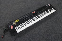 A Roland RD-800 series electric keyboard