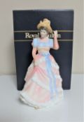 A Royal Doulton figure - Sharon, with box and certificate.