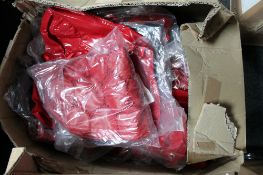A quantity of Phaze leather trousers and PVC bodices