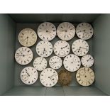 A collection of pocket watch movements, Dent, Russell, Benson,