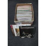 A box of classical LP's on HMV and Decca labels