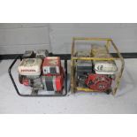 Two Honda generators