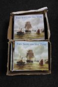 Two boxes of new books - Tall Ships on The Tyne