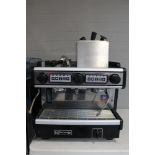 An La Spaziale two cup commercial coffee machine
