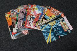 Nineteen DC Comics - Detective, Starman and Hawk & Dove.
