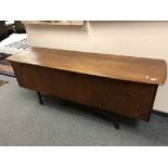 A mid century teak Dalescraft low sideboard,