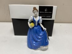 A Royal Doulton pretty ladies figure - Helen, boxed.