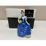 A Royal Doulton pretty ladies figure - Helen, boxed.