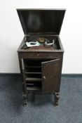 An early 20th century HMV gramophone